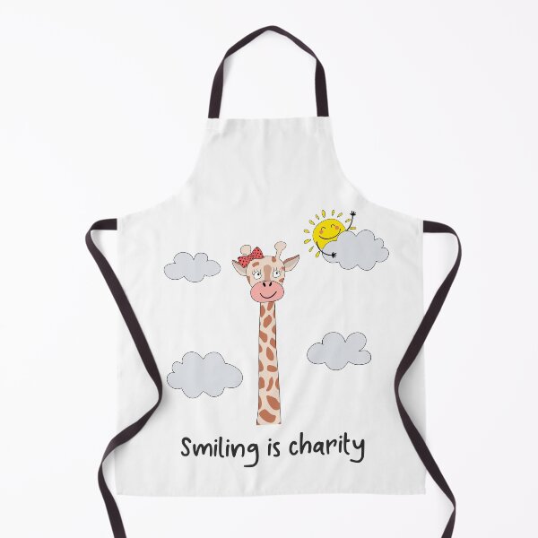 Item preview, Smiling is Charity - Smiling Giraffe & Sun designed and sold by suwarnaadi.