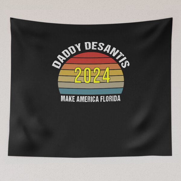 Item preview,  Daddy 2024 Desantis Make America Florida Flamingo Election,father's day designed and sold by AlexyArtDesign.