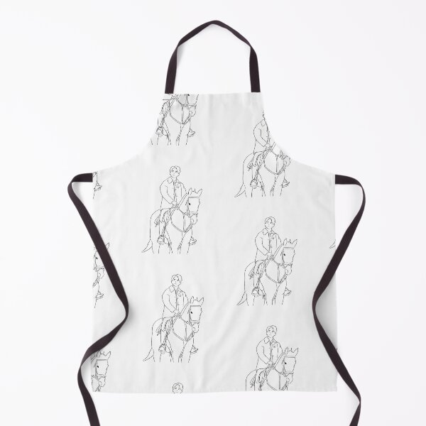 Item preview, Line Art Vincenzo Cassano riding a horse designed and sold by cimong.