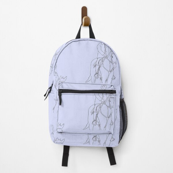 Item preview, Blue Sky Line Art Vincenzo Cassano riding a horse designed and sold by cimong.