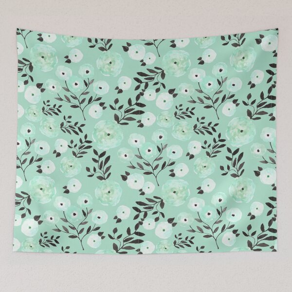 Item preview, Pastel Color Floral Pattern designed and sold by Etherfolk.