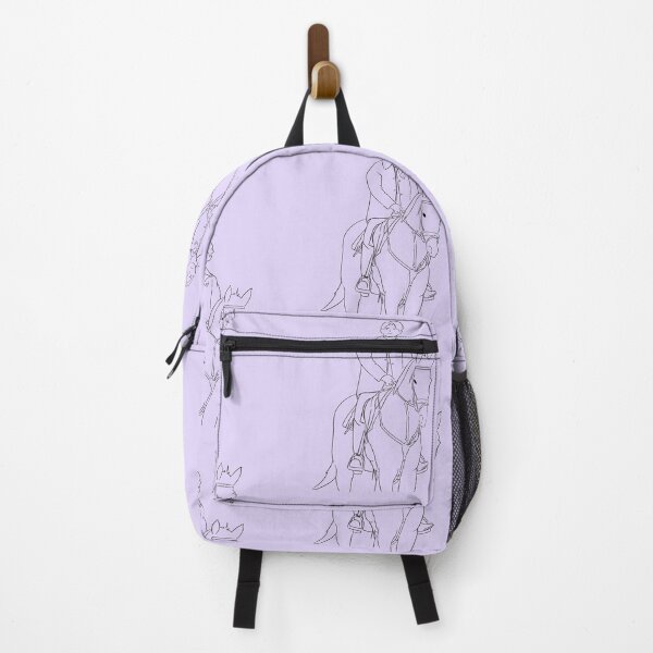Item preview, Purple Line Art Vincenzo Cassano riding a horse designed and sold by cimong.