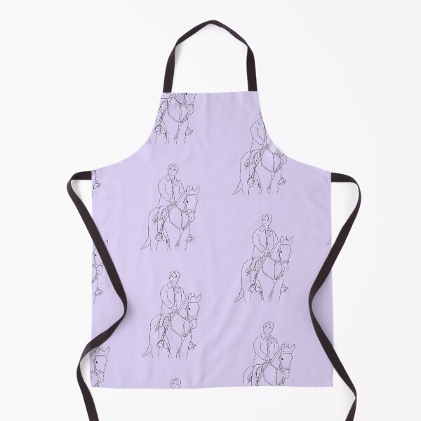 Item preview, Purple Line Art Vincenzo Cassano riding a horse designed and sold by cimong.
