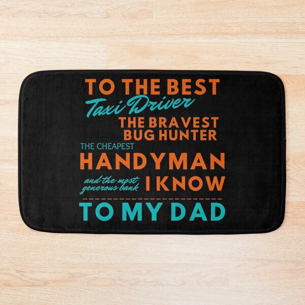 Item preview, To Best Taxi Driver To My Dad designed and sold by dreamofdenim.