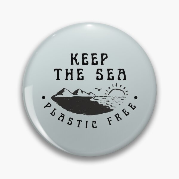 Item preview, keep the sea plastic free - marine conservation  designed and sold by foreco design.