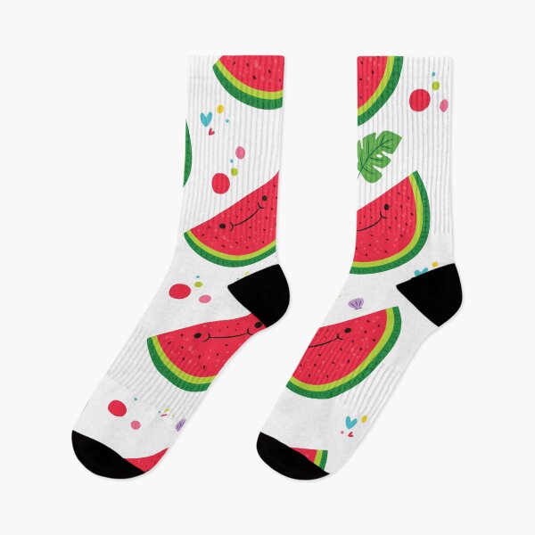 Item preview, watermelon watercolor slices designed and sold by AllPerfect.