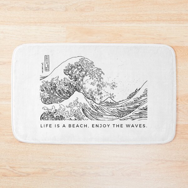 Item preview, The Great Wave Off Kanagawa Japanese Classic Art with a Funny Saying designed and sold by Rislam.