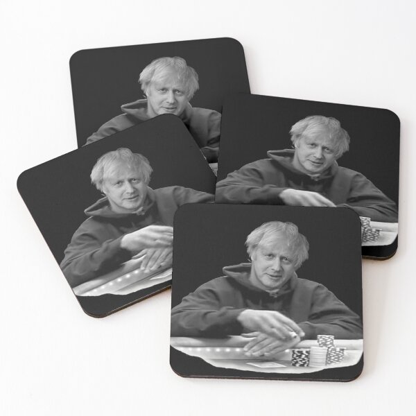Item preview, Funny Boris Johnson Poker t shirt designed and sold by Danicus666.