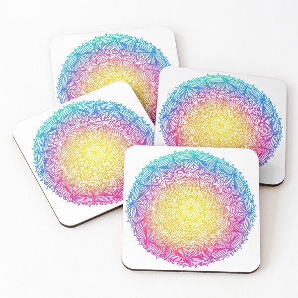 Item preview, colorful mandala designed and sold by lilystickers65.