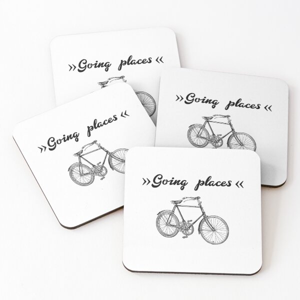 Item preview, Retro bicycling - going places designed and sold by NoelNimmad.