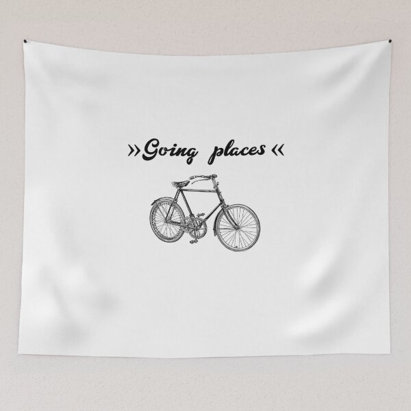 Item preview, Retro bicycling - going places designed and sold by NoelNimmad.