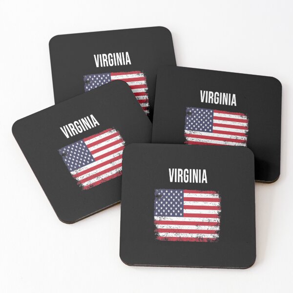 Item preview, Virginia T-ShirtAmerica Flag Virginia  designed and sold by BigTenGear.