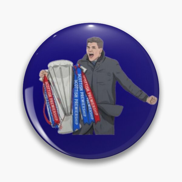 Item preview, Gerrard and trophy designed and sold by RFCZines.