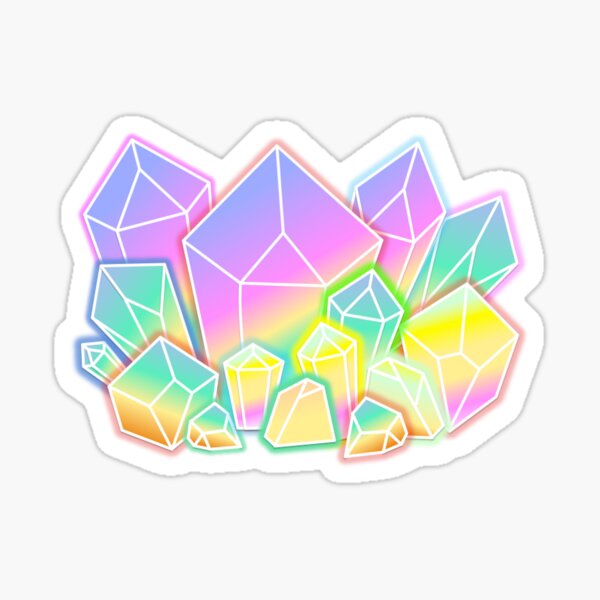 Rainbow Quartz Sticker