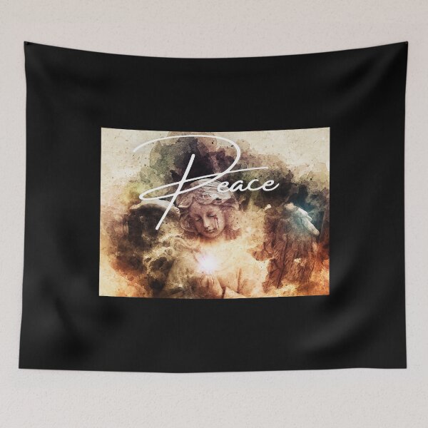 Item preview, Peace Sweet Angel Deep Color Collage Design designed and sold by EarthArtDesigns.