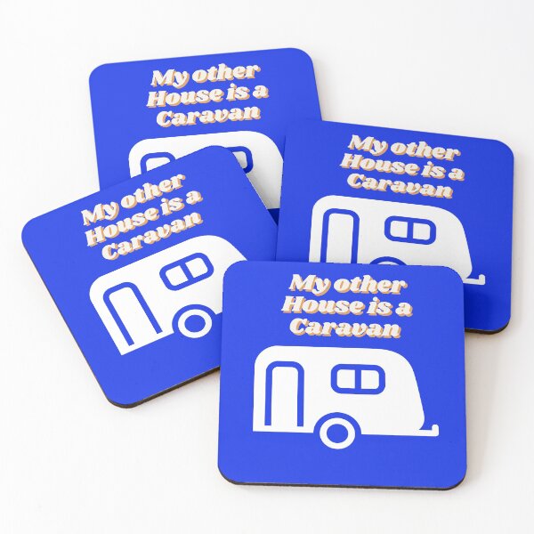 Item preview, My Other House is a Caravan (Available in Blue and Red) designed and sold by Hampshire Historica.