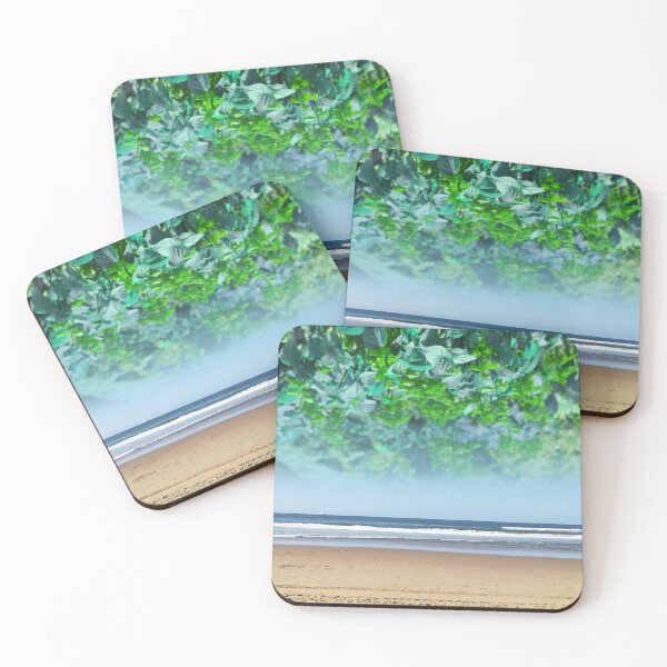 Item preview, Durban beach flowered green designed and sold by Weather gifts .