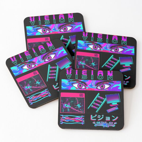 Item preview, Vaporwave streetwear "VISOIN" designed and sold by tcreate.