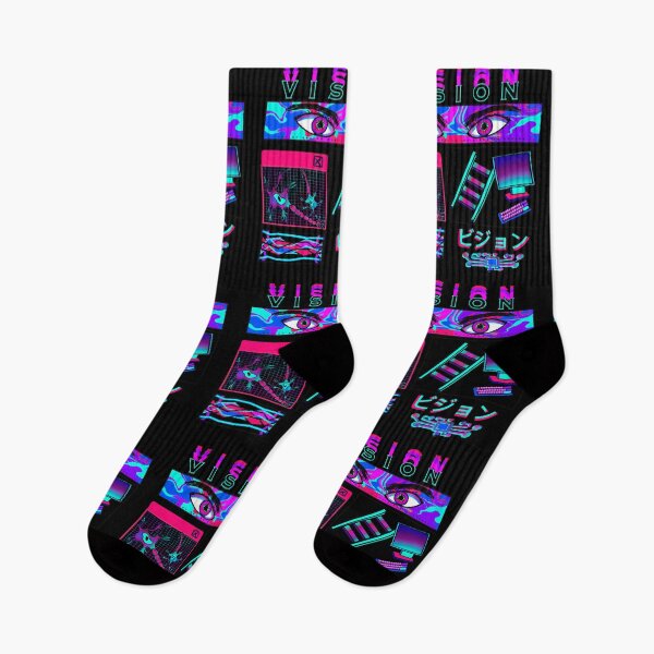 Item preview, Vaporwave streetwear "VISOIN" designed and sold by tcreate.