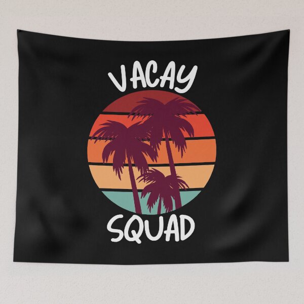 Item preview, Vacay Squad Summer Vacation Family Friends Beach Trip Palm Trees Tee designed and sold by elvisg03.