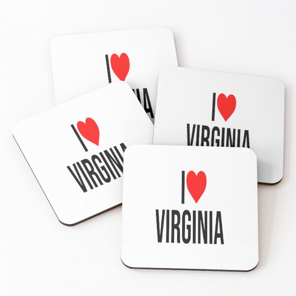 Item preview, Virginia T-ShirtI Love Virginia State USA Heart  designed and sold by BigTenGear.