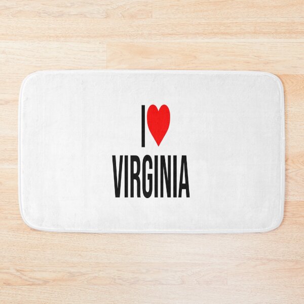 Item preview, Virginia T-ShirtI Love Virginia State USA Heart  designed and sold by BigTenGear.