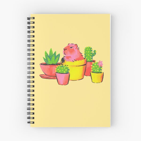 Item preview, Capybara and photosynthetic friends designed and sold by studioemrose.