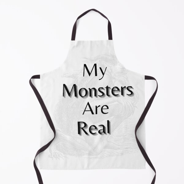 Item preview, My Monsters Are Real designed and sold by BrokenArt83.