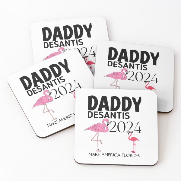 Item preview, Daddy 2024 Desantis Make America Florida Flamingo Election designed and sold by The Nova Prints .