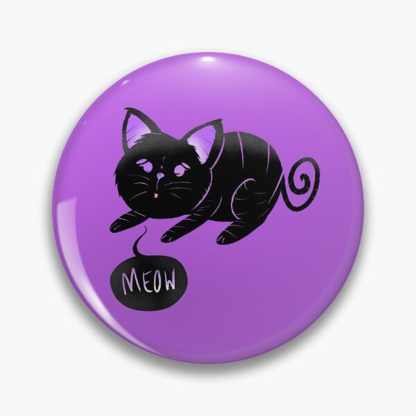 Item preview, Purple Meow designed and sold by pardonmyjargon.
