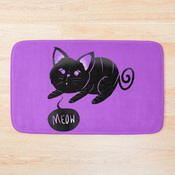 Item preview, Purple Meow designed and sold by pardonmyjargon.