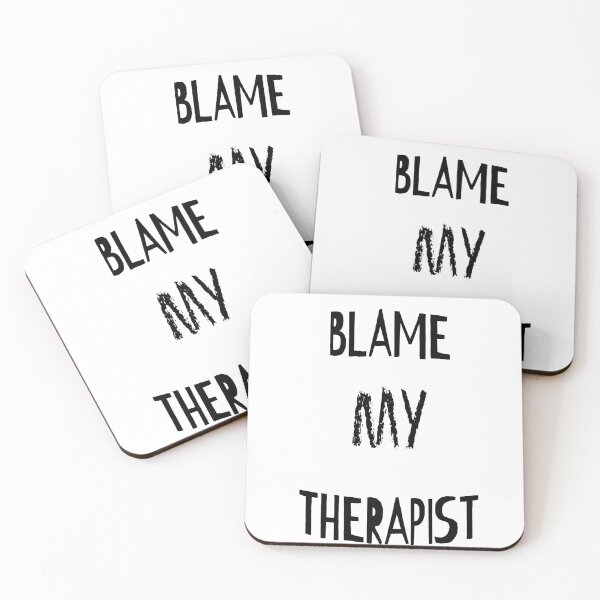 Item preview, Blame my therapist designed and sold by shirtsdesignpk.