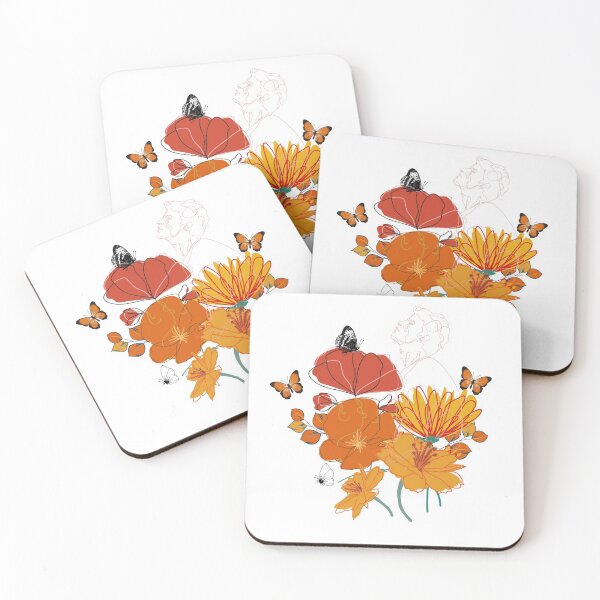 Item preview, Mariposas florales designed and sold by mariajogi.
