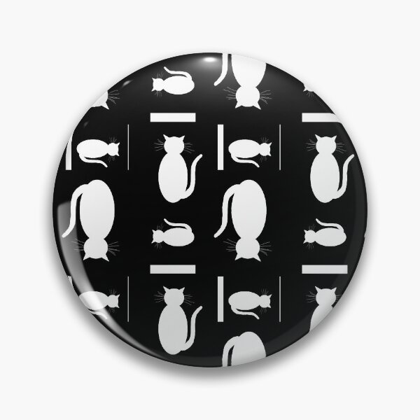 Item preview, Gatos en blanco y negro - gráficos de patrón designed and sold by kikidu21.