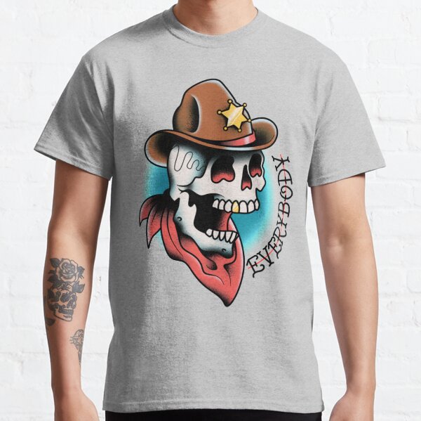 American Classics in Poison We Trust Rock Band Cigar Skeleton Adult T-Shirt American Classics in Poison We Trust Rock Band Cigar Skeleton Adult T-Shirt