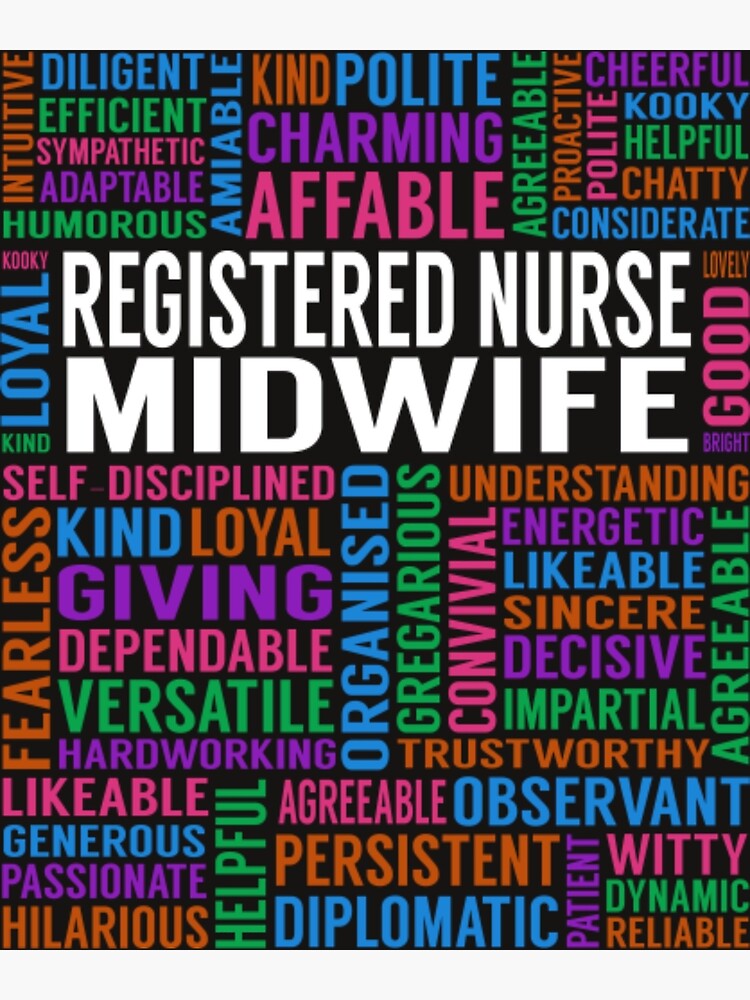 Registered Nurse Midwife Registered Nurse Midwife Job Poster For Sale