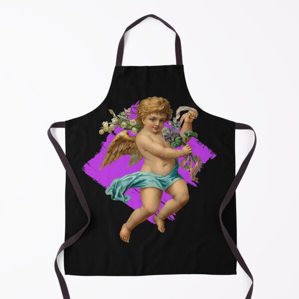 Item preview, Cute Colorful Cherub With Wings and Flowers Design designed and sold by EarthArtDesigns.