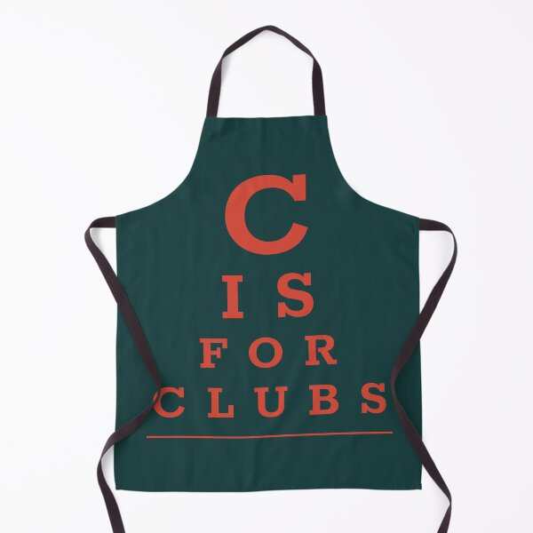 Item preview, Pop culture eye chart - C is for clubs designed and sold by Popalt.