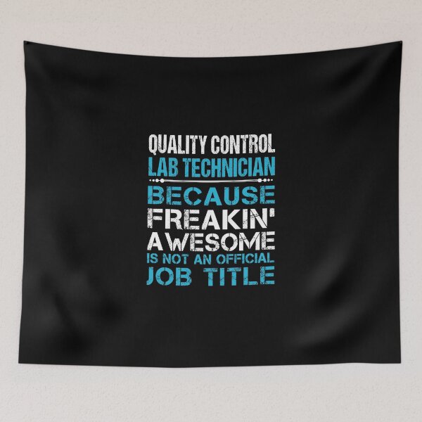 Item preview, Quality Control Lab Technician T Shirt - Freaking Awesome Gift Item Tee designed and sold by lawkeira11.