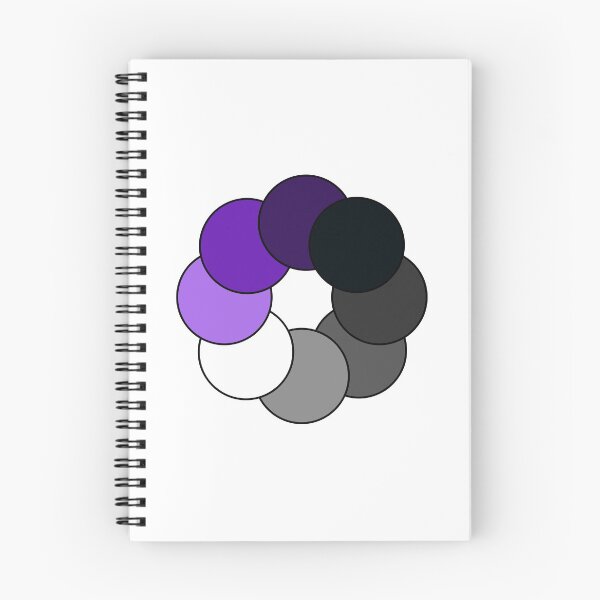 Item preview, Asexual round gradient  designed and sold by Enby-Wishes.