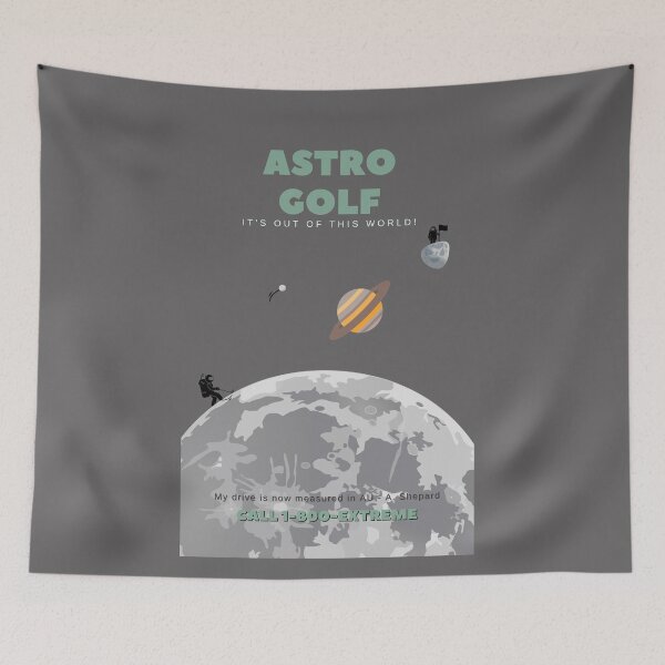 Item preview, Astro Golf: It's Out Of This World designed and sold by NebularNerd.