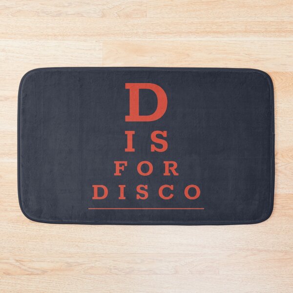 Item preview, Pop culture eye chart - D is for disco designed and sold by Popalt.