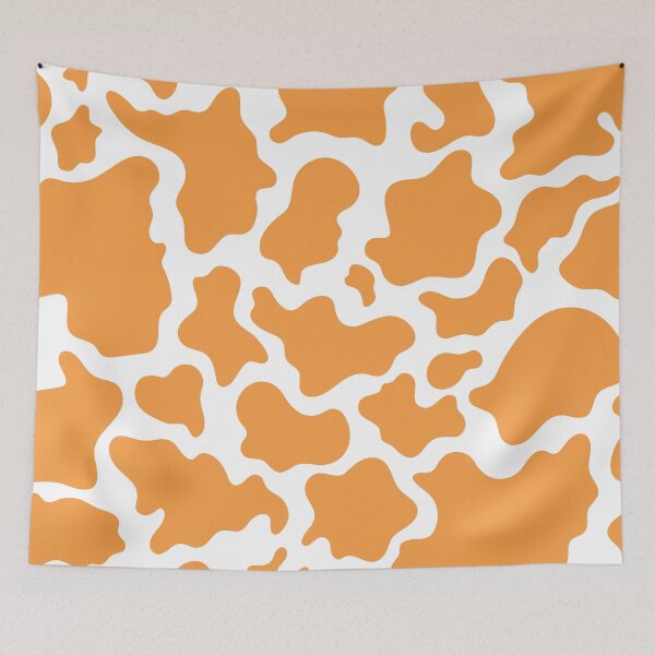 Item preview, Orange Cow Print designed and sold by Ayoub14.