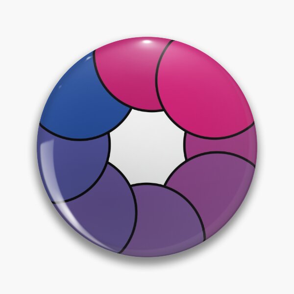 Item preview, Bisexual round gradient  designed and sold by Enby-Wishes.