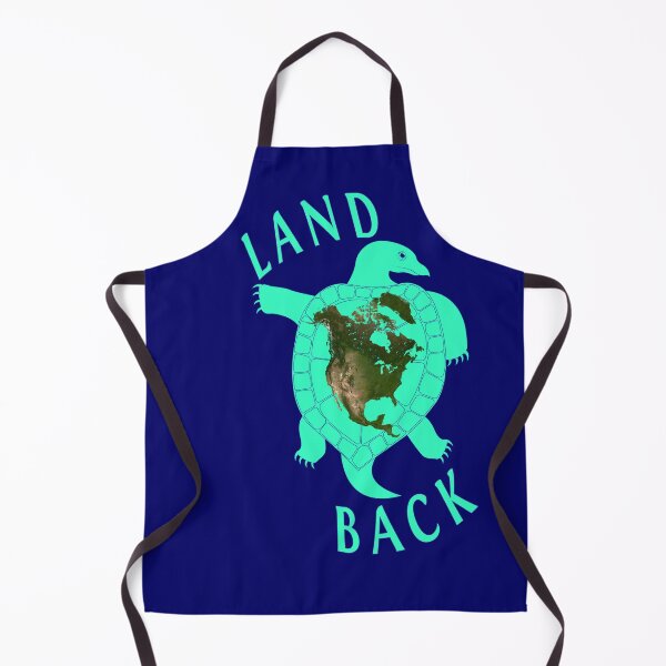 Item preview, New Land Back Turtle Island designed and sold by YouAreHereArt.