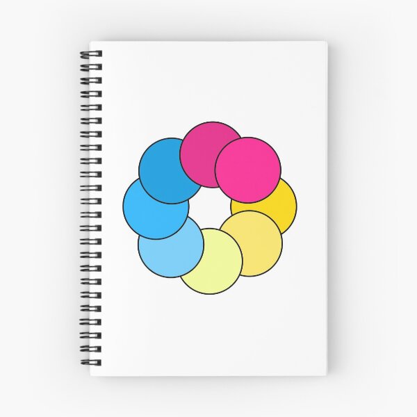 Item preview, Pansexual round gradient  designed and sold by Enby-Wishes.