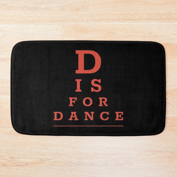 Item preview, Pop culture eye chart - D is for dance designed and sold by Popalt.