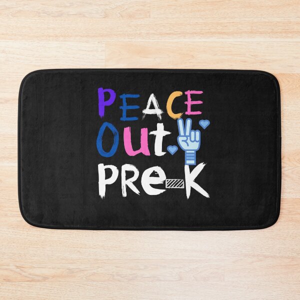 Item preview, Peace out pre-k shirt designed and sold by SukanyaShop.