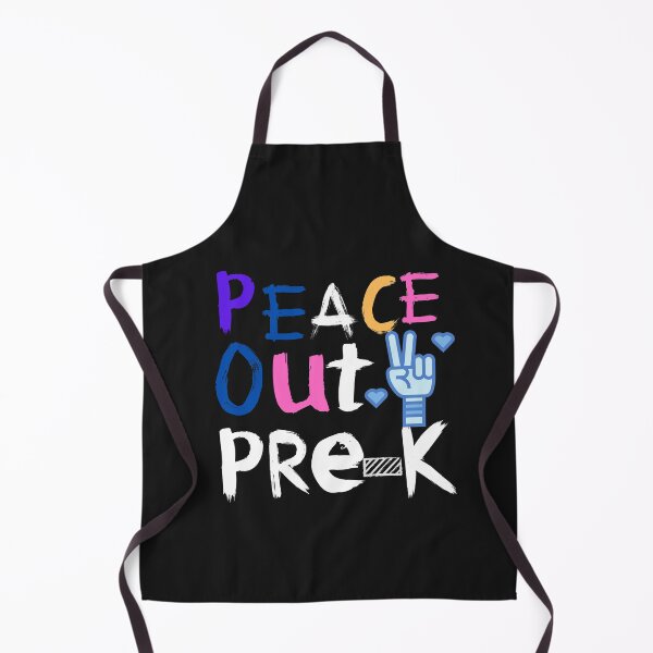 Item preview, Peace out pre-k shirt designed and sold by SukanyaShop.