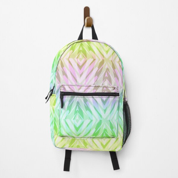 Item preview, Geometric Rainbow Ombre Pattern designed and sold by TextileInstinct.